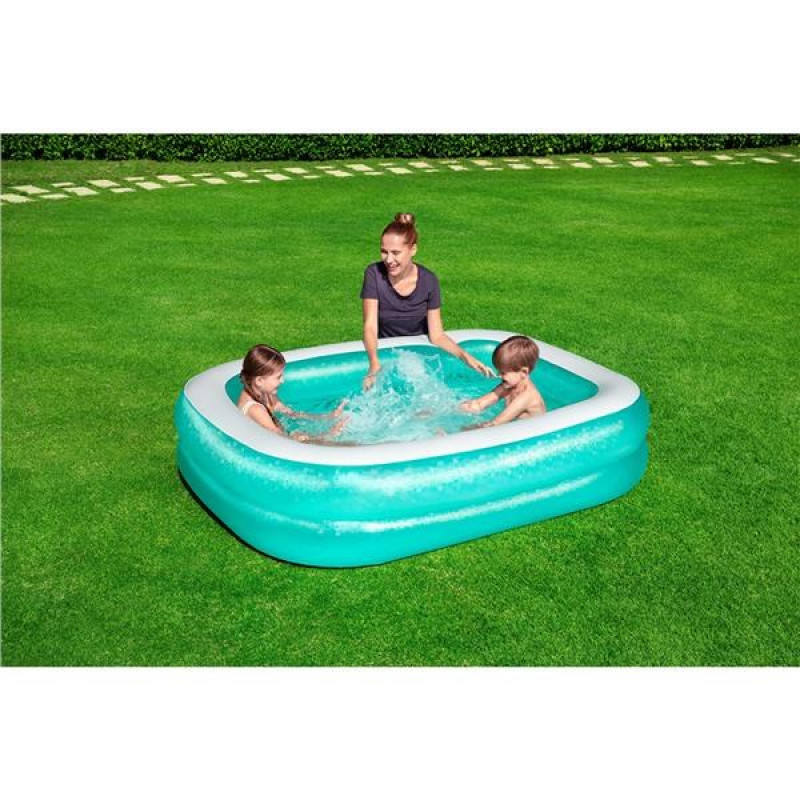 BESTWAY Detský nafukovací bazén 201x150x51 cm zelený