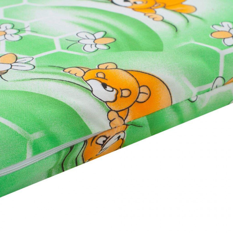 NEW BABY Detský matrac 120x60 molitan-kokos zelený obrázky