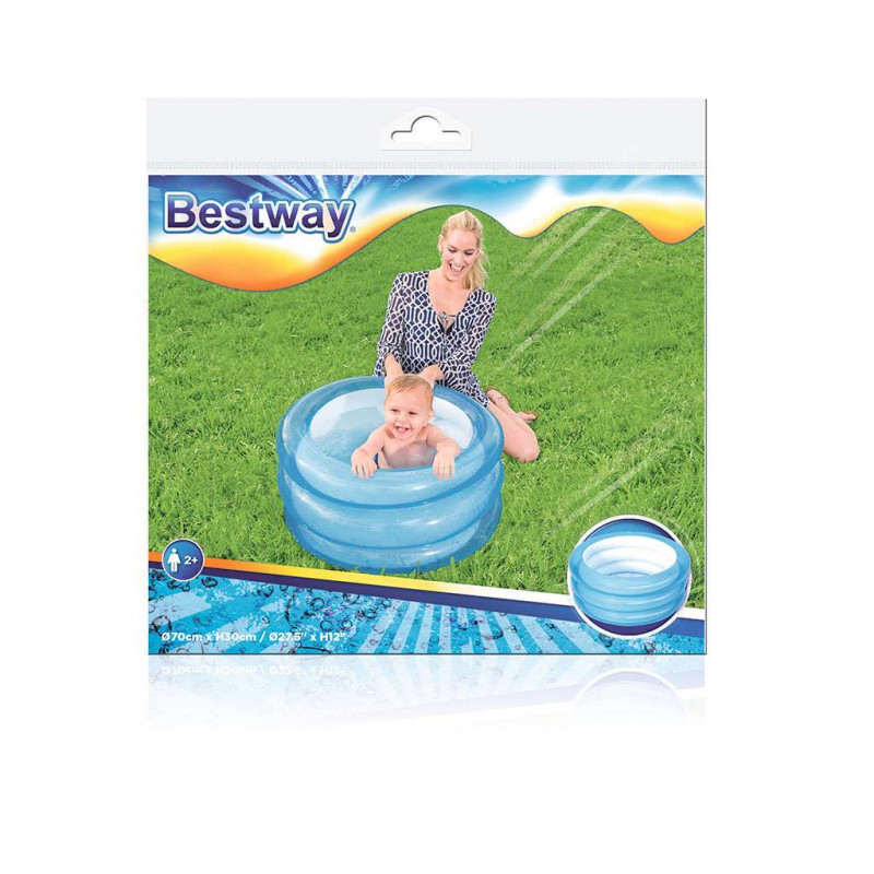 BESTWAY Detský nafukovací bazén Mini modrý