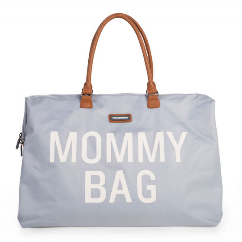 Childhome Prebaľovacia taška Mommy Bag Big Grey Off White