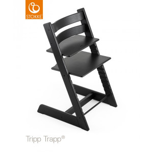 Stokke stolička Tripp Trapp Oak Black