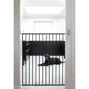 Baby Dan Zábrana Pet Gate Streamline, čierna 63,5-107 cm