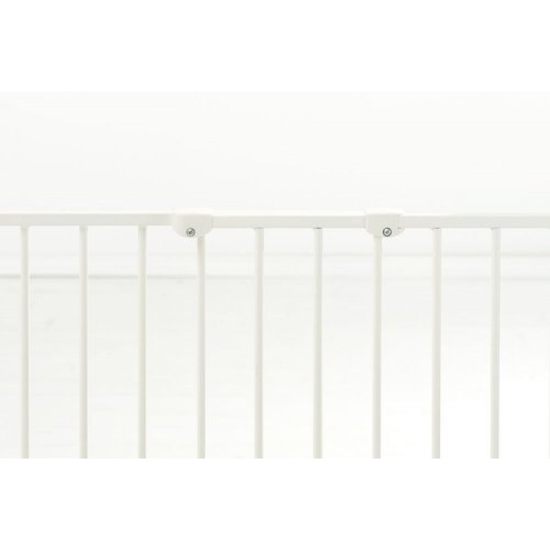 Baby Dan Zábrana Pet Gate Streamline, kov biela 63,5-107 cm