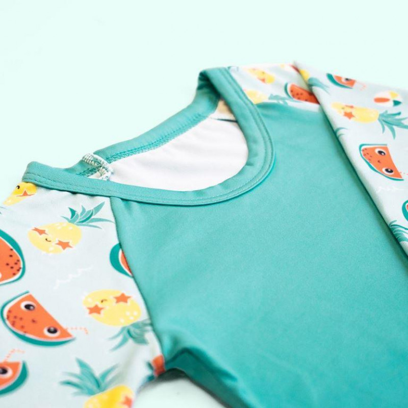 Bambino Mio Detské tričko do vody s rukávom, UV 40+, Tropical, vel. XL