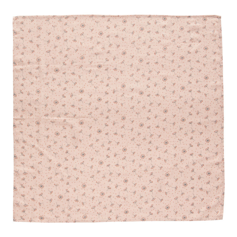Bebe-Jou Mušelínová plienka 70x70 cm set 3ks Fabulous Wish Pink