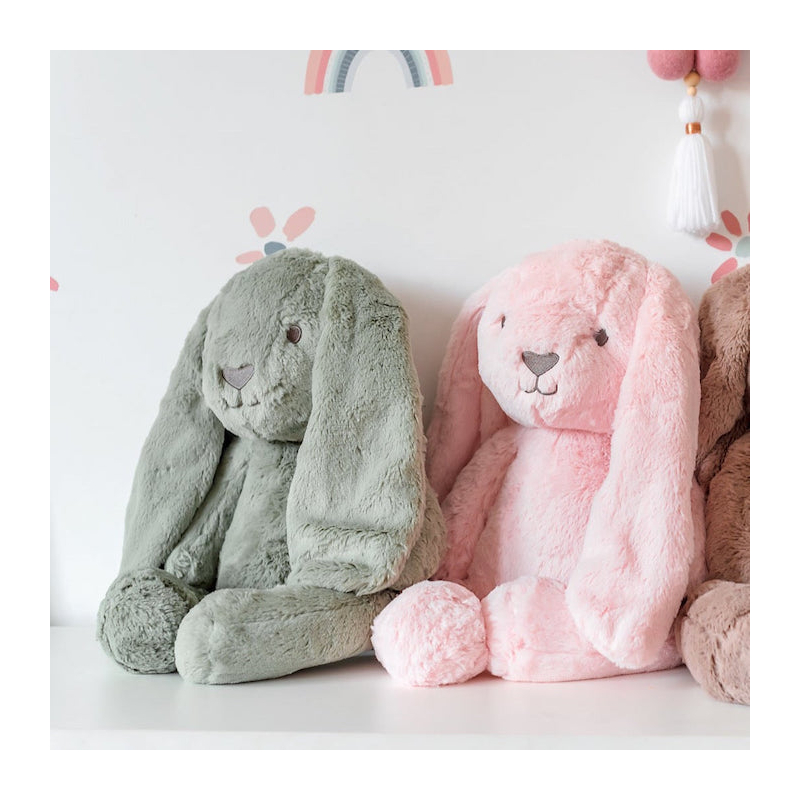 OB Designs Plyšový králiček 60 cm, Light Pink