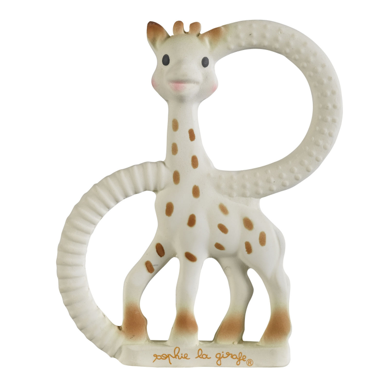 VULLI Hryzátko žirafa Sophie z kolekcie So'Pure (prírodný kaučuk)