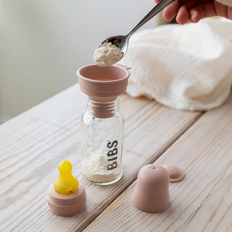 BIBS Baby Bottle set na fľašu Ivory