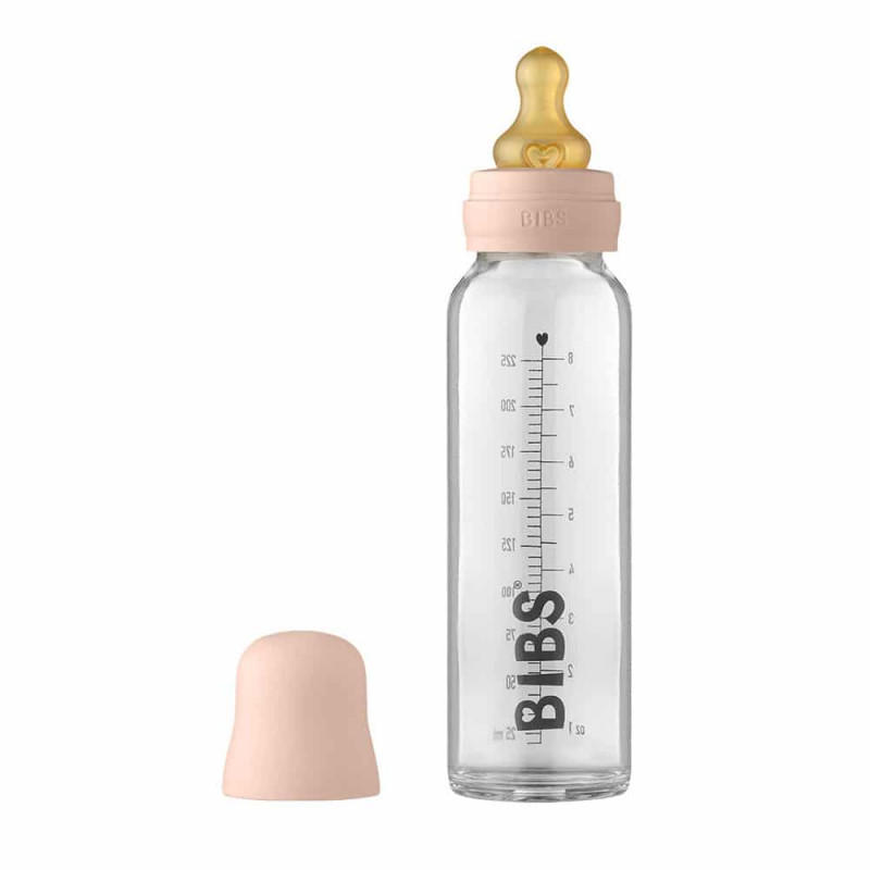 BIBS Baby Bottle sklenená fľaša 225ml Sage