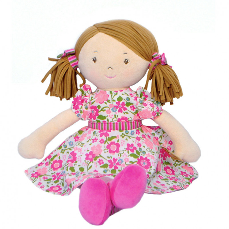 Bonikka Dames látková bábika | Peggy – fialové šaty