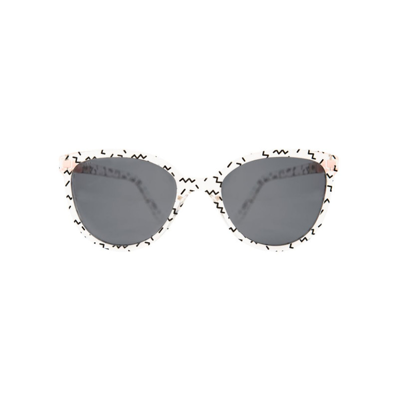 KiETLA CraZyg-Zag slnečné okuliare BuZZ 4-6 rokov pink glitter