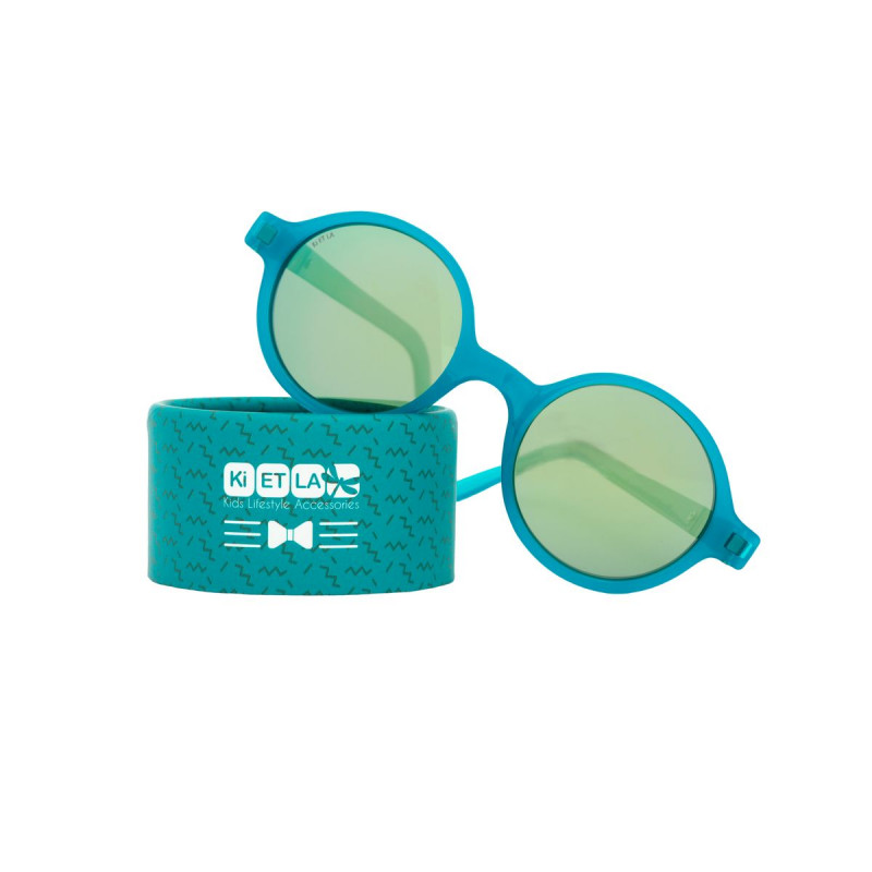 KiETLA CraZyg-Zag slnečné okuliare RoZZ 4-6 rokov peack zrkadlovky