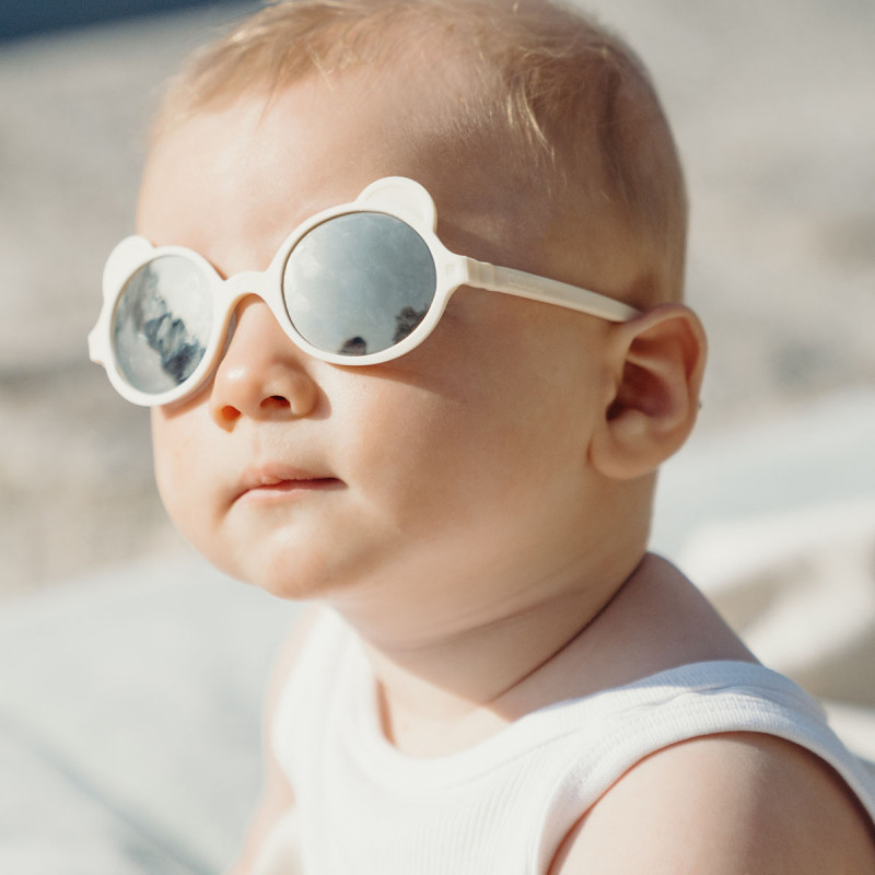 KiETLA slnečné okuliare OURS'ON 1-2 roky peach