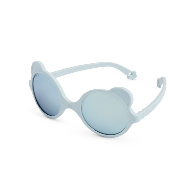 KiETLA slnečné okuliare OURSON 0-1 rok silver blue