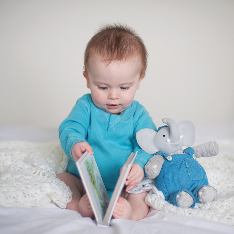 Meiya&Alvin darčekový set knižka + hračka | sloník Alvin