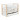 KLUPS Postieľka detská so zábranou a šuplíkom Iwo biela-natural 120x60 cm | KLUPS