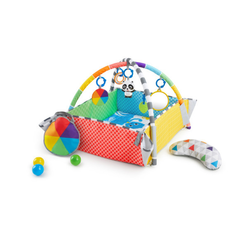 BABY EINSTEIN Deka na hranie 5v1 Patchs Color Playspace™ 0m+