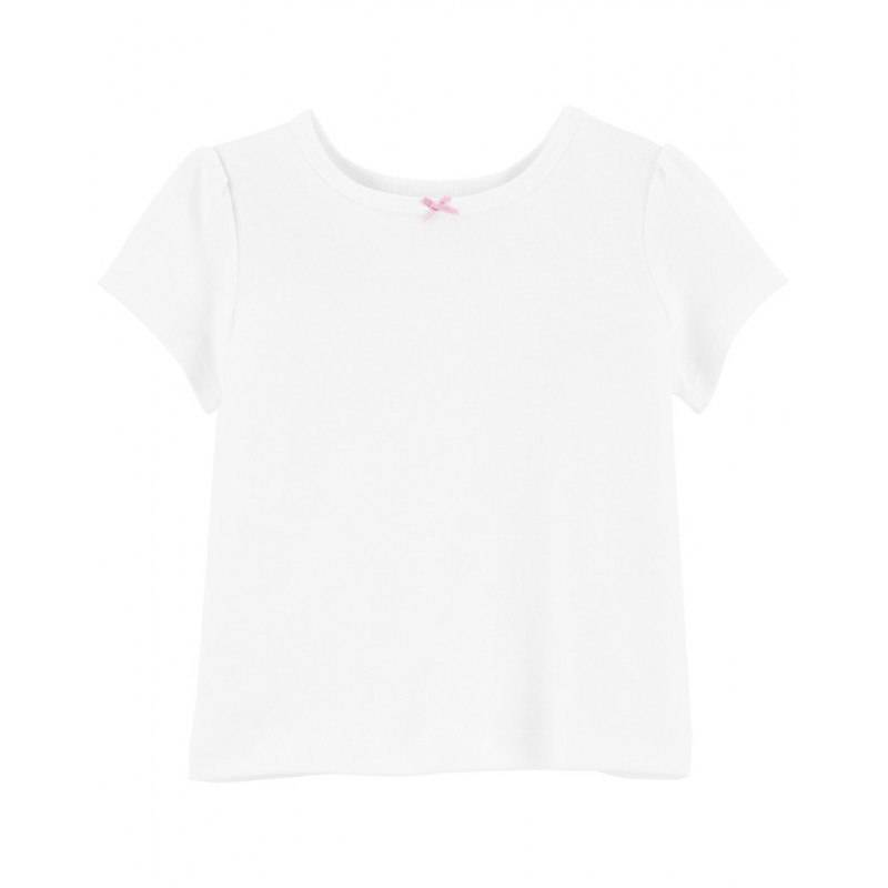 CARTER'S Set 2dielny tričko kr. rukáv, nohavičky na traky Pink Foral dievča 3m