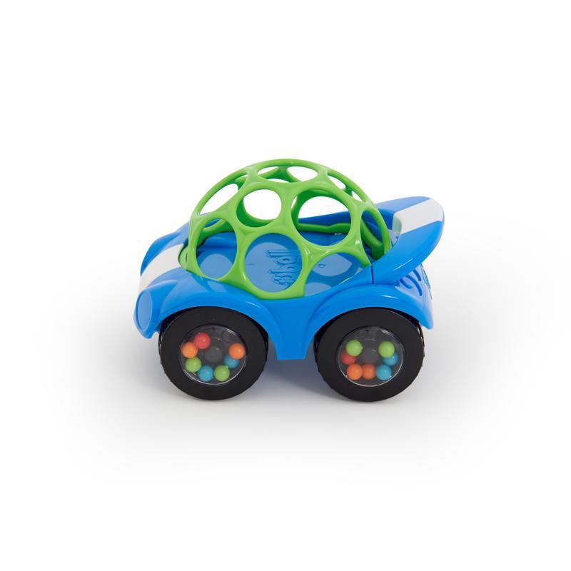 OBALL Hračka autíčko Rattle & Roll™, modré, 3m+