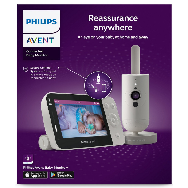 Philips AVENT Baby chytrý video monitor SCD923