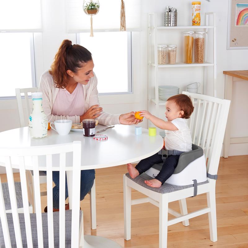 Podsedák na jedálenskú stoličku SmartClean Toddler - Slate 2r+, do 15 kg | INGENUITY