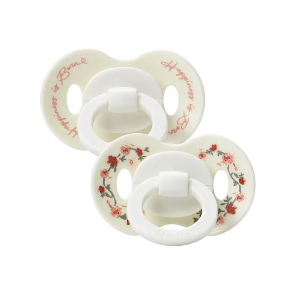 Elodie Details Silicone Cumlíky Binky Bundle Newborn - Vintage Florals