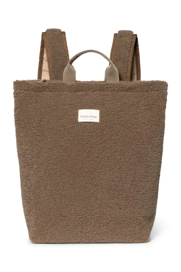 STUDIO NOOS - Teddy BACKPACK - batoh pre dospelé Brown