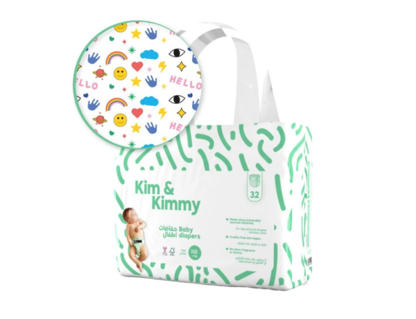 Kim & Kimmy plienky veľkosť NB (do 5kg) 32ks