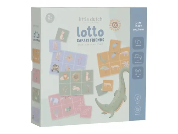 Little Dutch Lotto hra Safari Friends