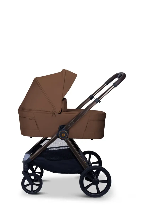 MOON Kombinovaný kočík STYLO - Cognac