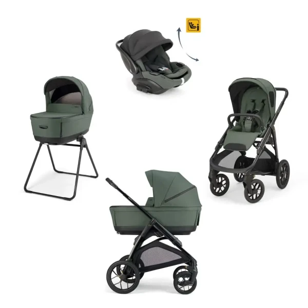 Inglesina Kočík Aptica XT Darwin Recline Evo 4v1 2026 Taiga Green