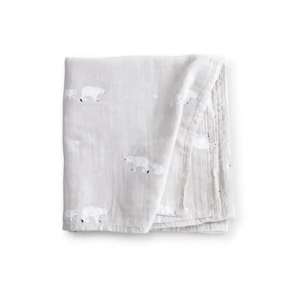 Bonjourbébé Mušelínová plienka 120x120cm Polaris Grey
