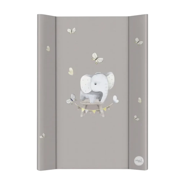 CEBA BABY Podložka prebaľovacia 2-hranná s pevnou doskou (50x70) Ultra Light Little Elephant