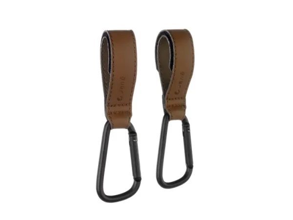 JANE Úchyty na kočík 2 ks Brown