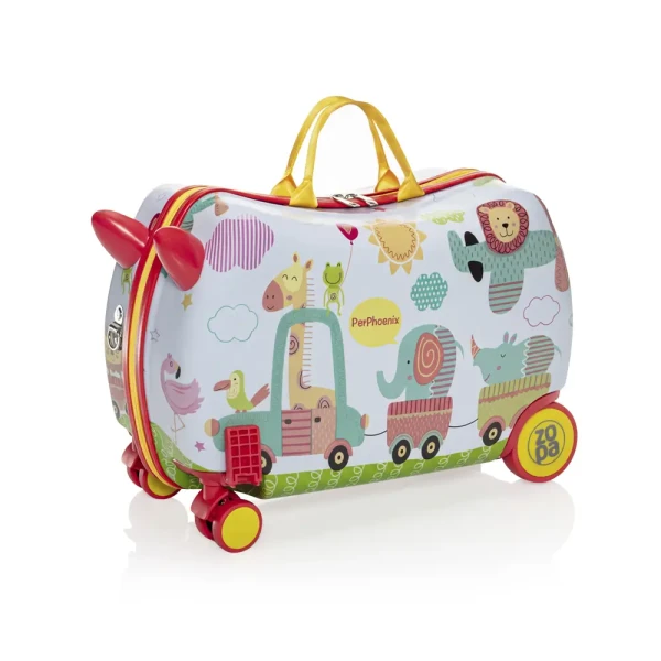 Zopa Detský kufrík na kolieskach Pack&Ride, Safari