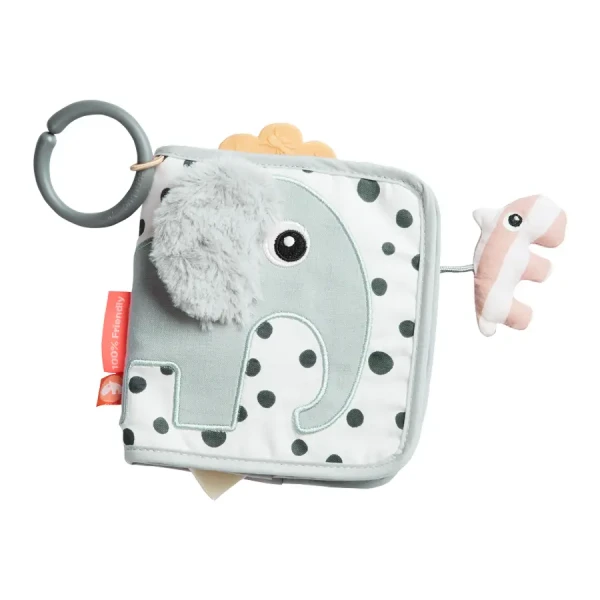 DONE BY DEER Aktívna knižka Elphee - šedá