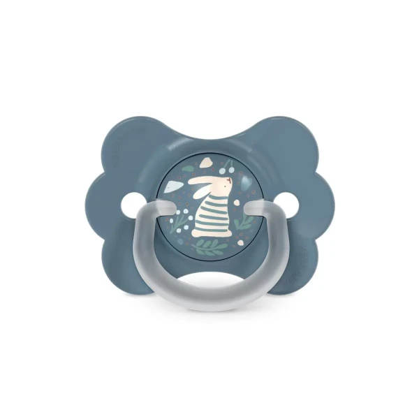 SUAVINEX Cumlík SX PRO fyziologický BUTTERFLY WONDERLAND NEW  6/18m - modrý králik