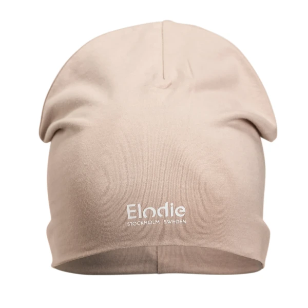 Elodie Details Bavlnená čiapka Logo Beanies - Powder Pink 0-6 mesiacov