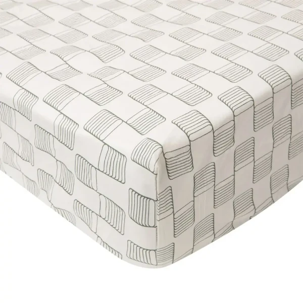 Witlof for kids napínacie prestieradlo 40 x 80 cm Sticky Stripes