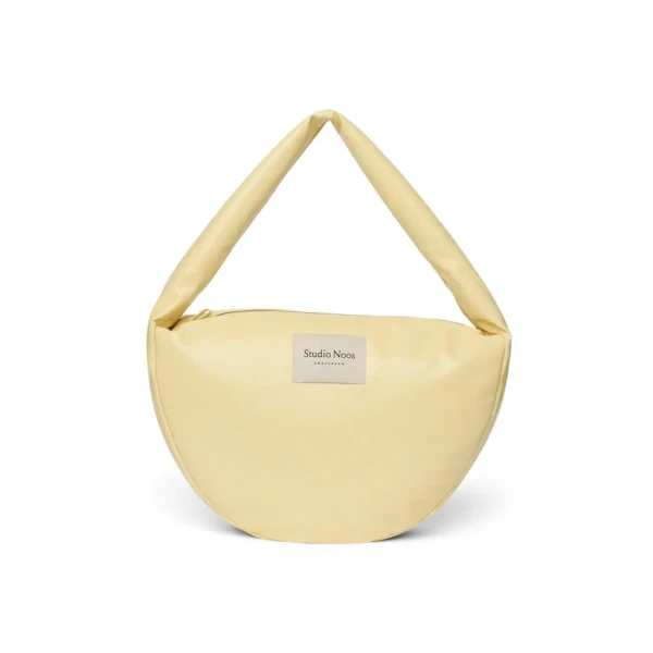 STUDIO NOOS - Leather Cross Body Bag Butter Yellow