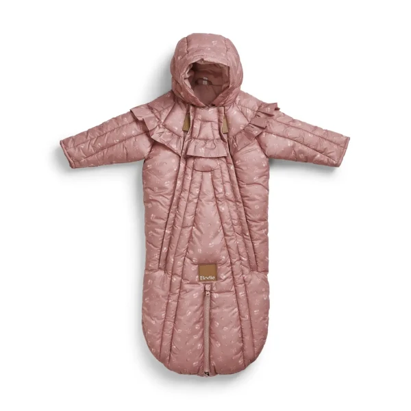 Elodie Details Detská kombinéza - Pink Petit River Rose 6-12 mesiacov