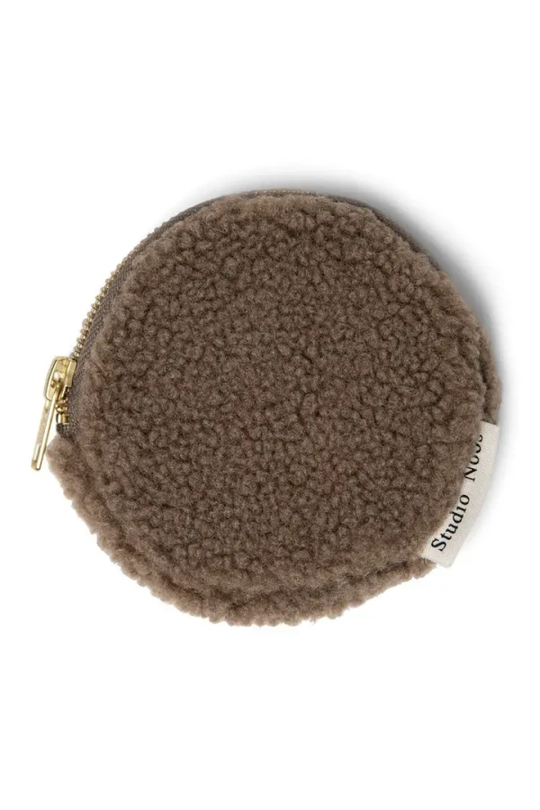 STUDIO NOOS -  Teddy WALLET - PEŇAŽENKA Brown