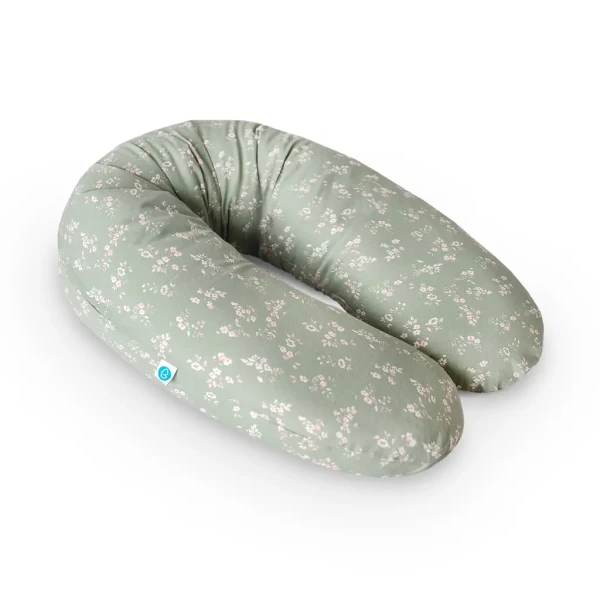 CEBA Vankúš na dojčenie Cebuška Multi Žerzej Green Meadow 190 cm