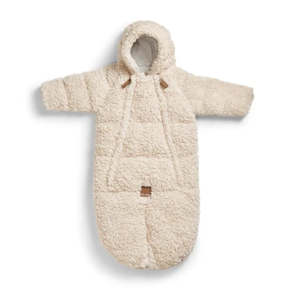 Elodie Details Detská kombinéza - Soft Sherpa 0-6 mesiacov