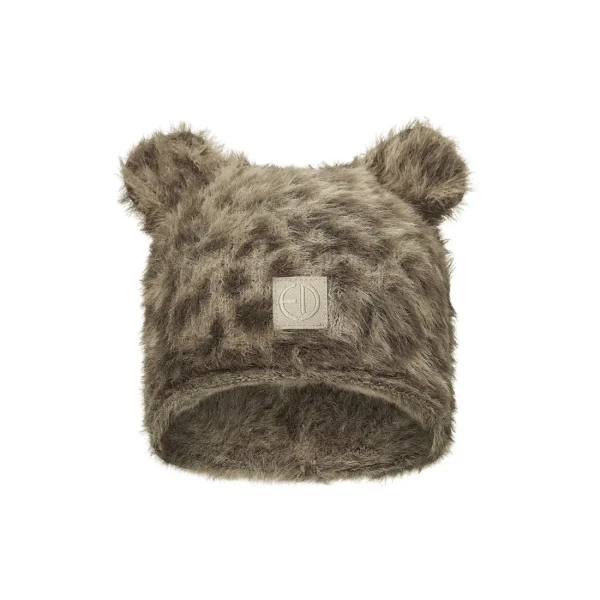 Elodie Details Čiapka Furry Knit Beanies - Le Leopard 3-100 rokov