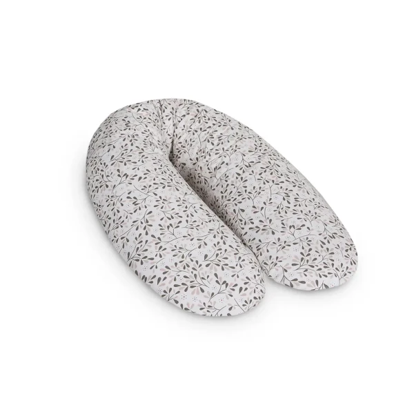 CEBA Vankúš na dojčenie Cebuška Multi Žerzej Tiny Leaves 190 cm