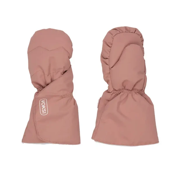 Voksi Detské rukavice blush pink / light grey 1-2y