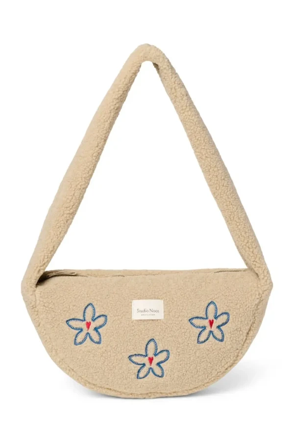 STUDIO NOOS - Teddy Mini Cross Body Kabelka Ecru Flower Heart