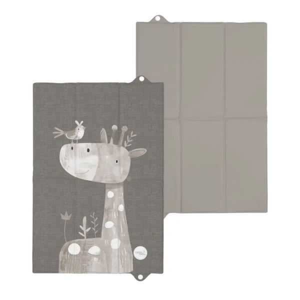 CEBA BABY Podložka prebaľovacia cestovná (60x40) Basic Friendly Giraffe