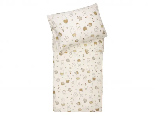 Jollein Obliečky 140x100 a 40x60 cm Miffy Family Farm